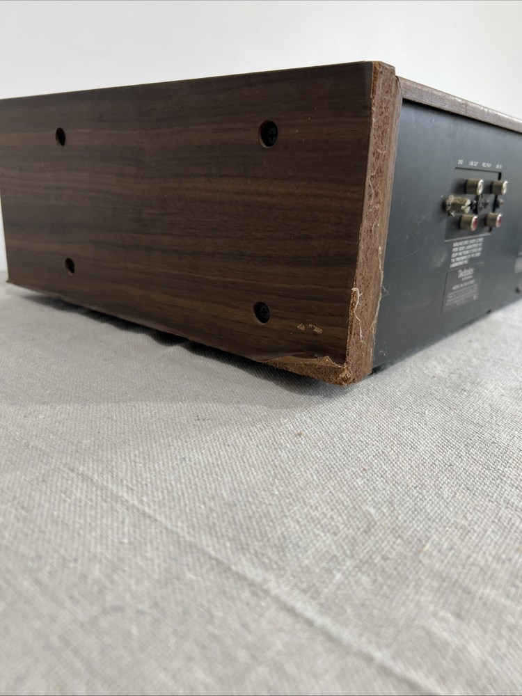 Vintage Technics by Panasonic RS-671A Stereo Cassette Deck Powers On