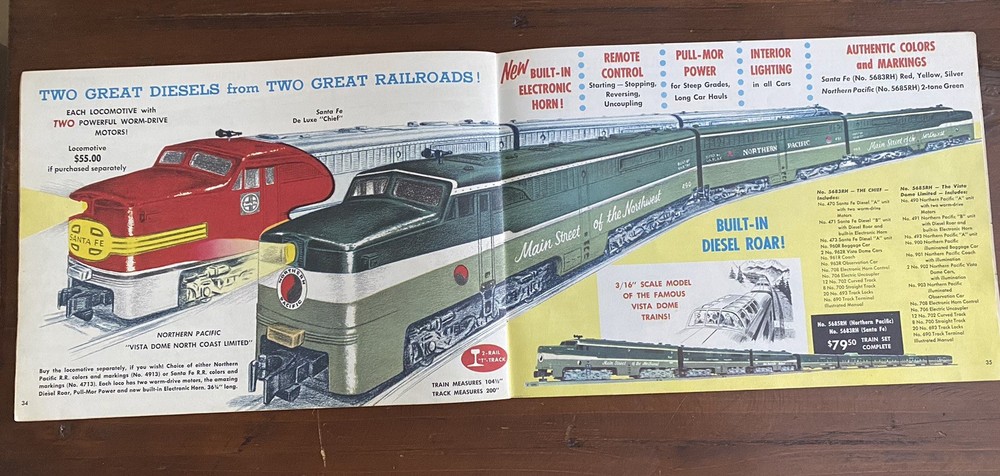 1956 American Flyer Catalog