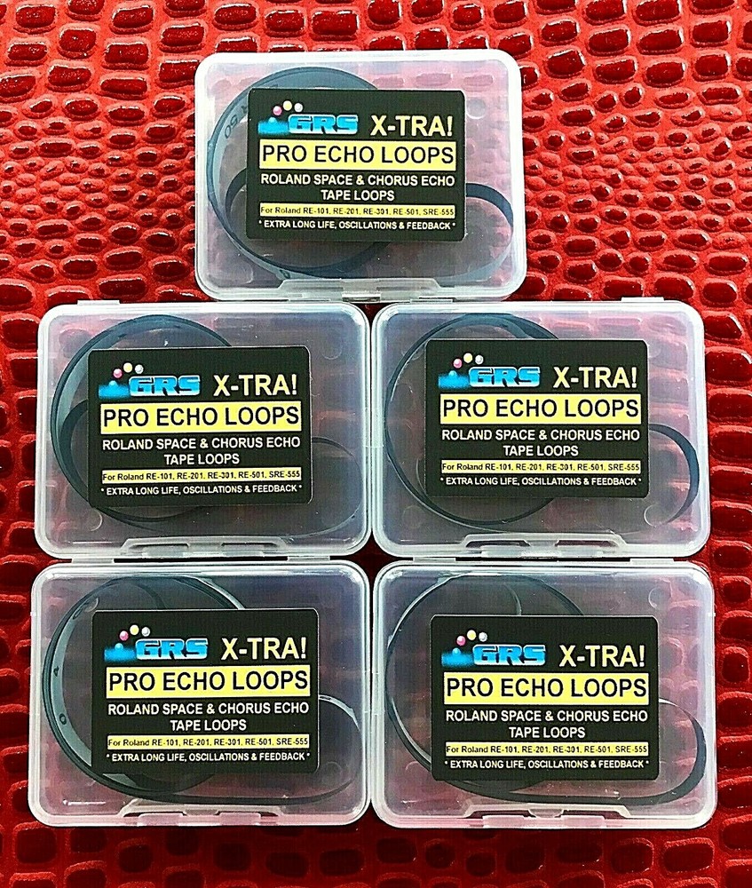 5 MAESTRO SIREKO TAPE ECHO TAPE REPLACEMENT LOOPS