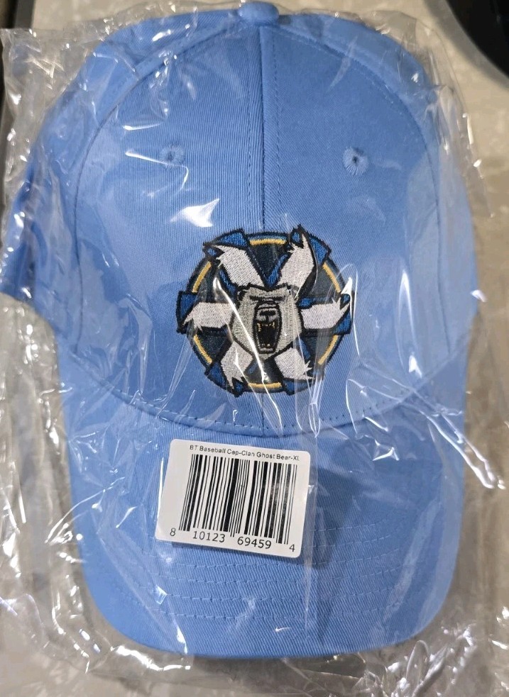 Battletech Clan Ghost Bear Hat XL Size  Elastic Fitted Catalyst Game Labs