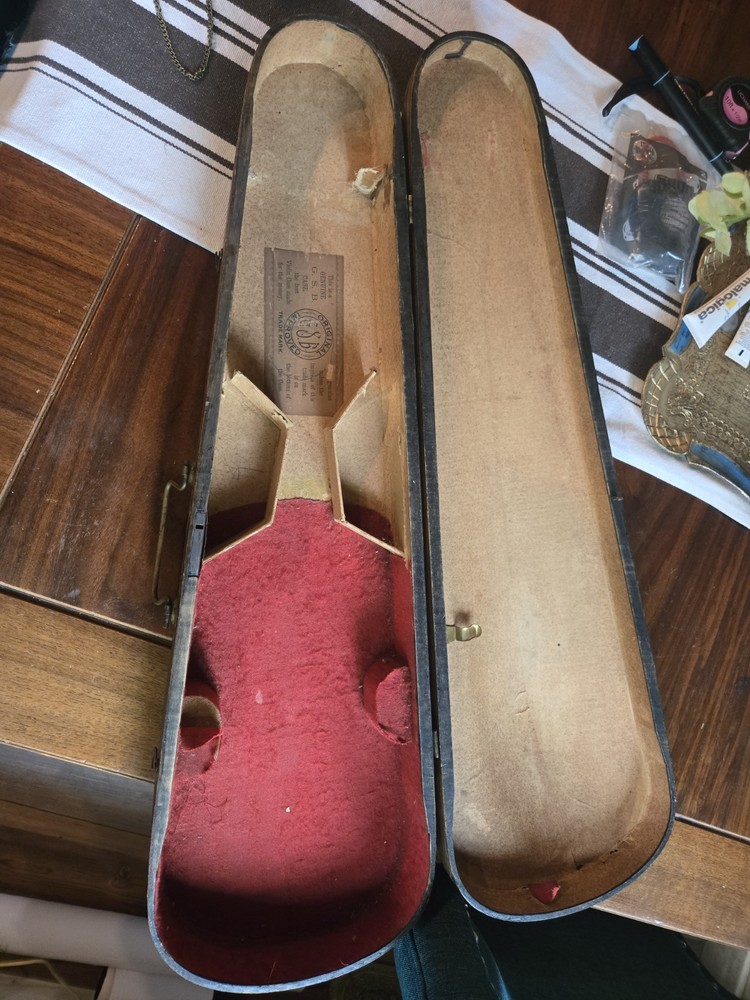 1890's G.S.B. Coffin Violin Case