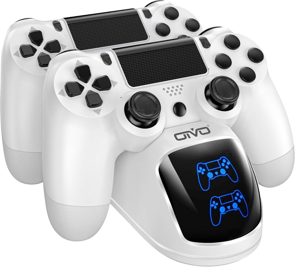 Charging Dock for Dualshock 4 Controllers with Intelligent Protection Features