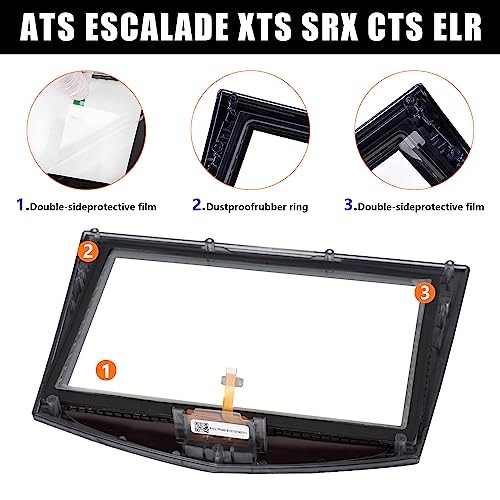Enhanced Replacement CUE Touch Screen Display Kit - Compatible FOR cadillac