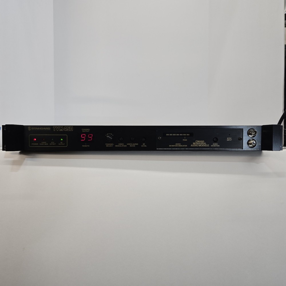 Standard TVM 450 CMA60 Monaural Audio Module Powers On Untested