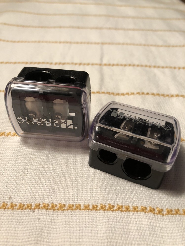 2 - Alexis Vogel Eye & Lip Pencil Sharpener Original New