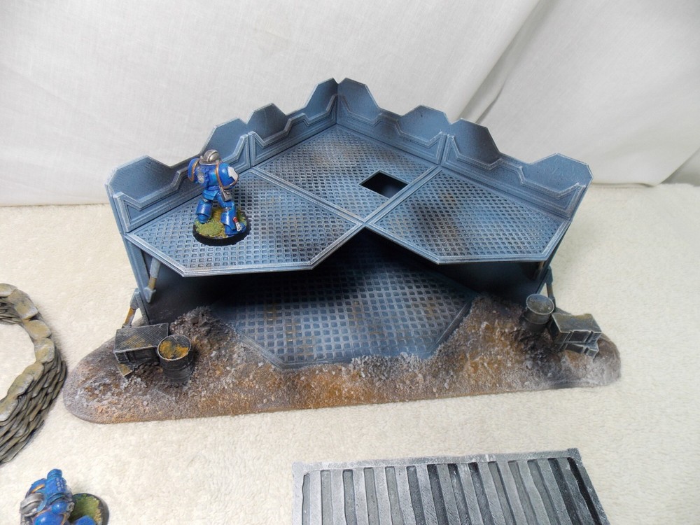 WARGAMING TERRAIN PAINTED BUNDLE 9 PIECE SET...ADVANCE ORDERS