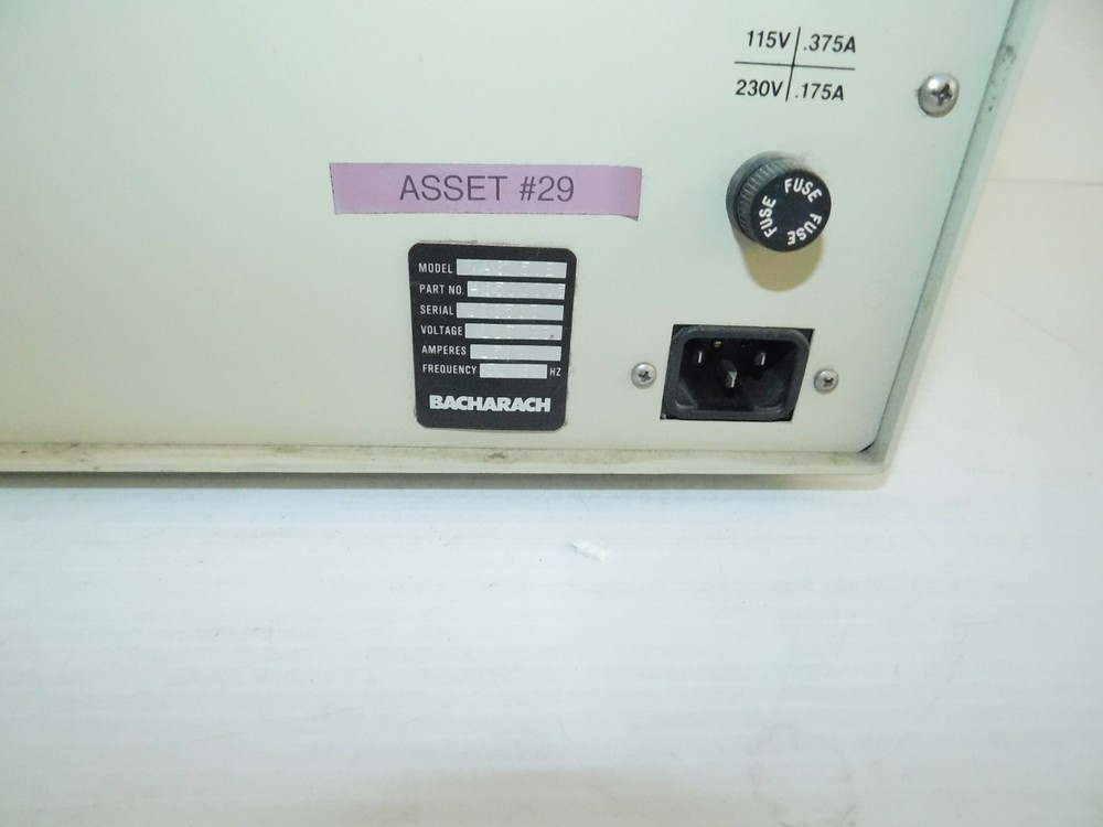 BACHARACH COLEMAN MODEL 50B MERCURY ANALYZER SYSTEM (CYD176)