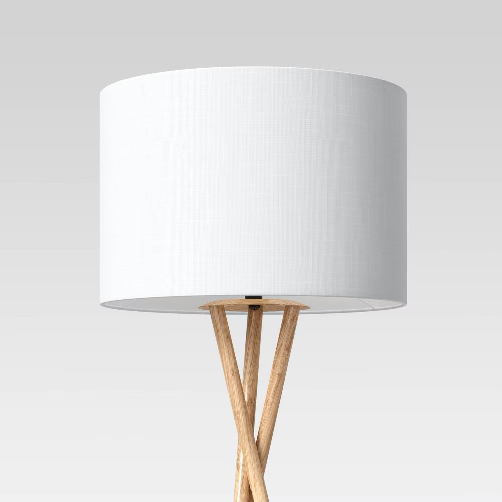 Tripod Floor Lamp Natural - Threshold