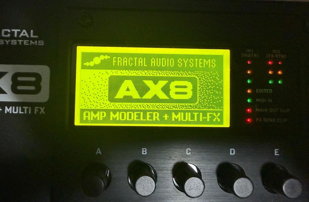 Fractal Audio AX8 Amp Modeler Multi Effects Guitar Processor Tested Japan