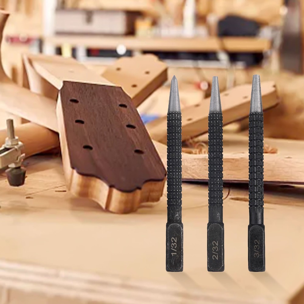 Professional Nail Punch Set with Multiple Sizes for Different Materials