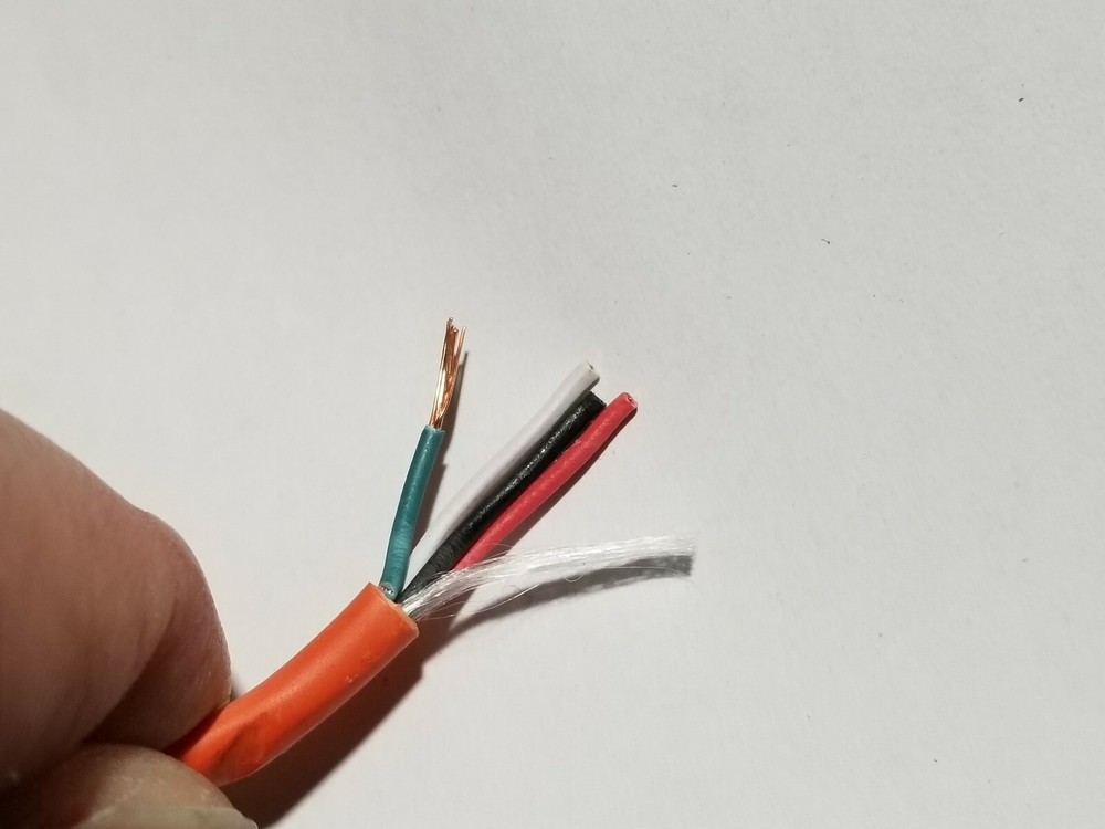 Southwire/Tappan 22/4C Stranded Security/Control Cable Plenum Orange /100ft