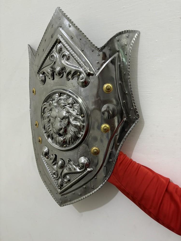 Medieval Viking Shield Lion Face Shield