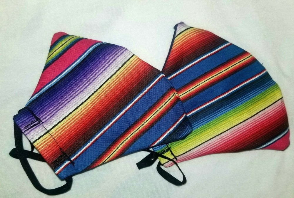 2 Pack Serape Print Handmade Face Masks