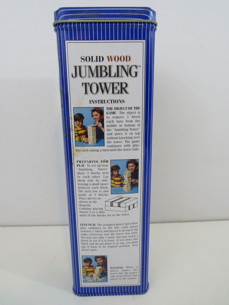 Cardinal Solid Wood Jumbling Tower 48pcs. (Pg90E)