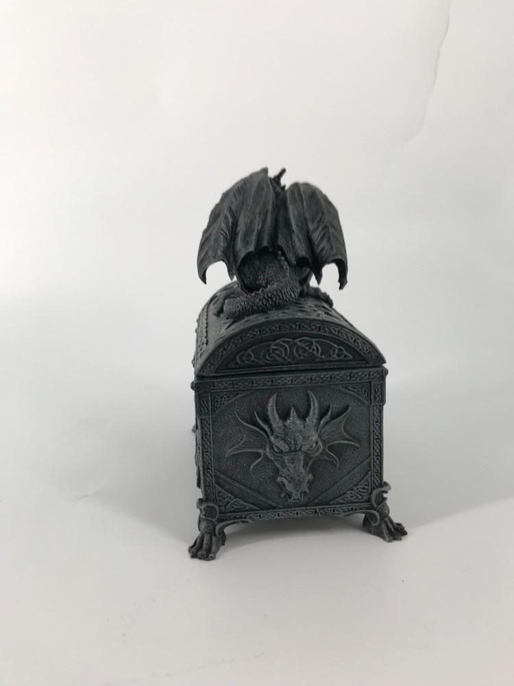 Celtic Dragon Jewelry Trinket Box