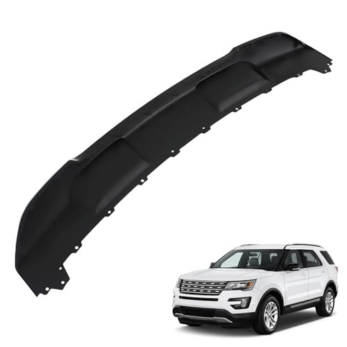 Front Bumper Lower Valance Plastic Black Replacement for 2016-2017 Explorer