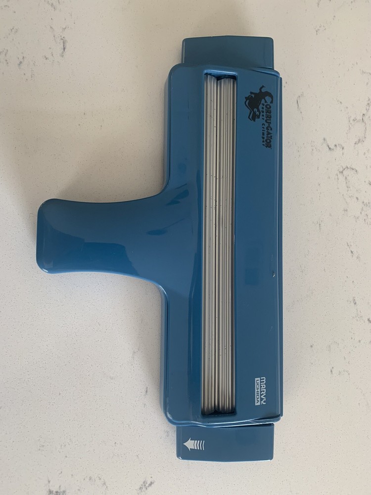 Corru-gator Paper Crimper