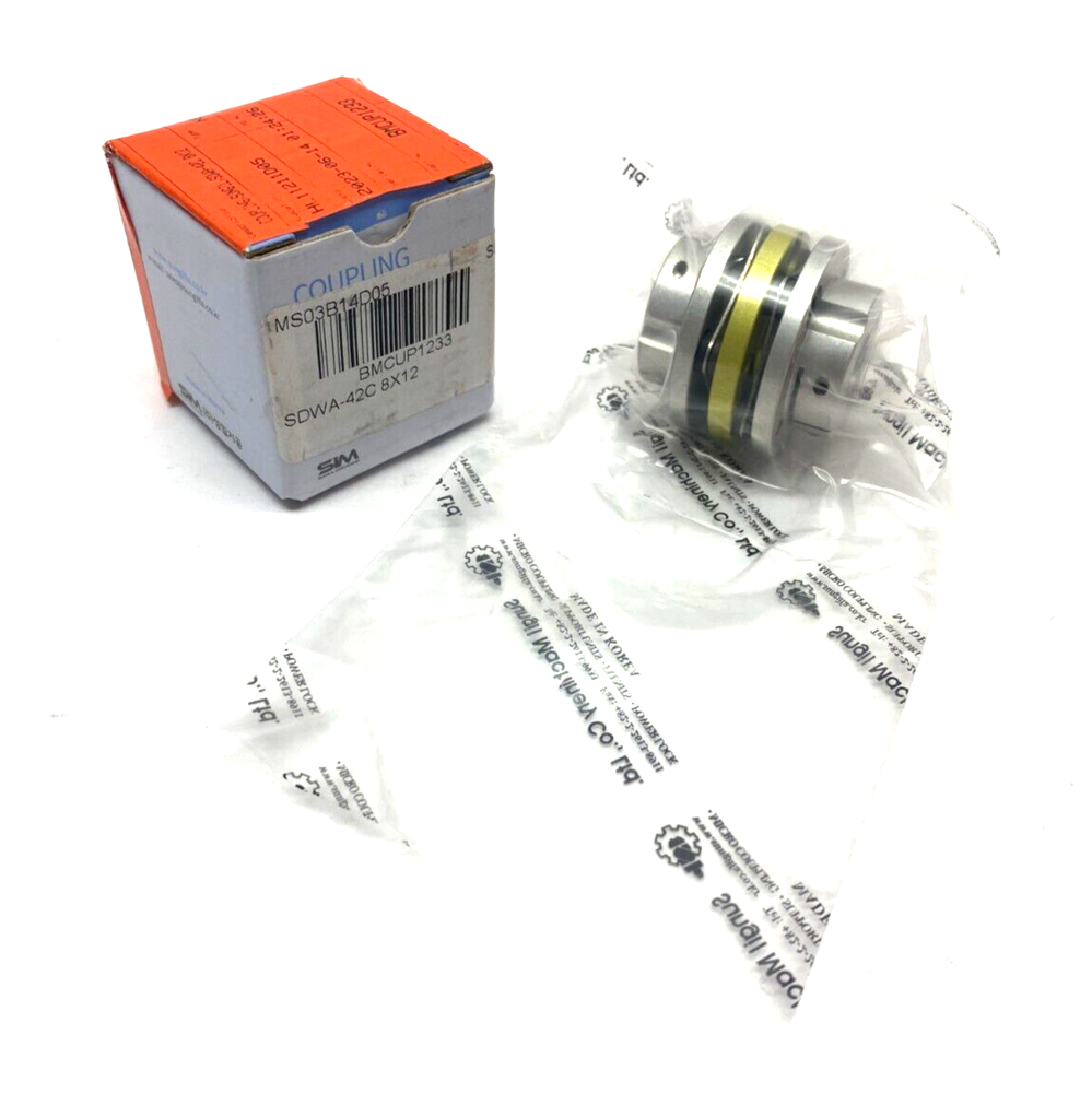 Sung-IL SDWA-42C 8X12 Disc Camp Coupling Dual-Disc Zero Backlash