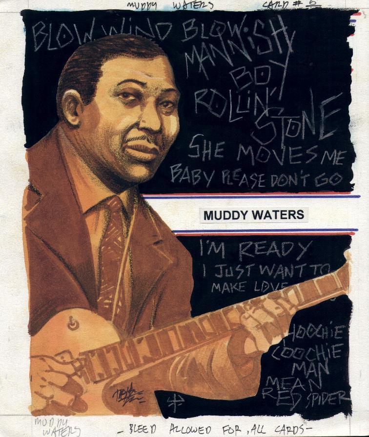 Tim Truman ELECTRIFIED! Blues Legends Trading Card Set