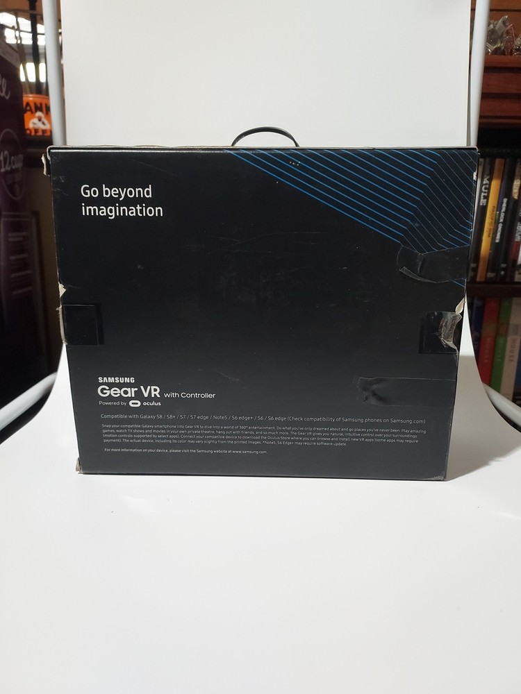 Samsung Gear VR Virtual Reality Headset With Controllers Not Tested