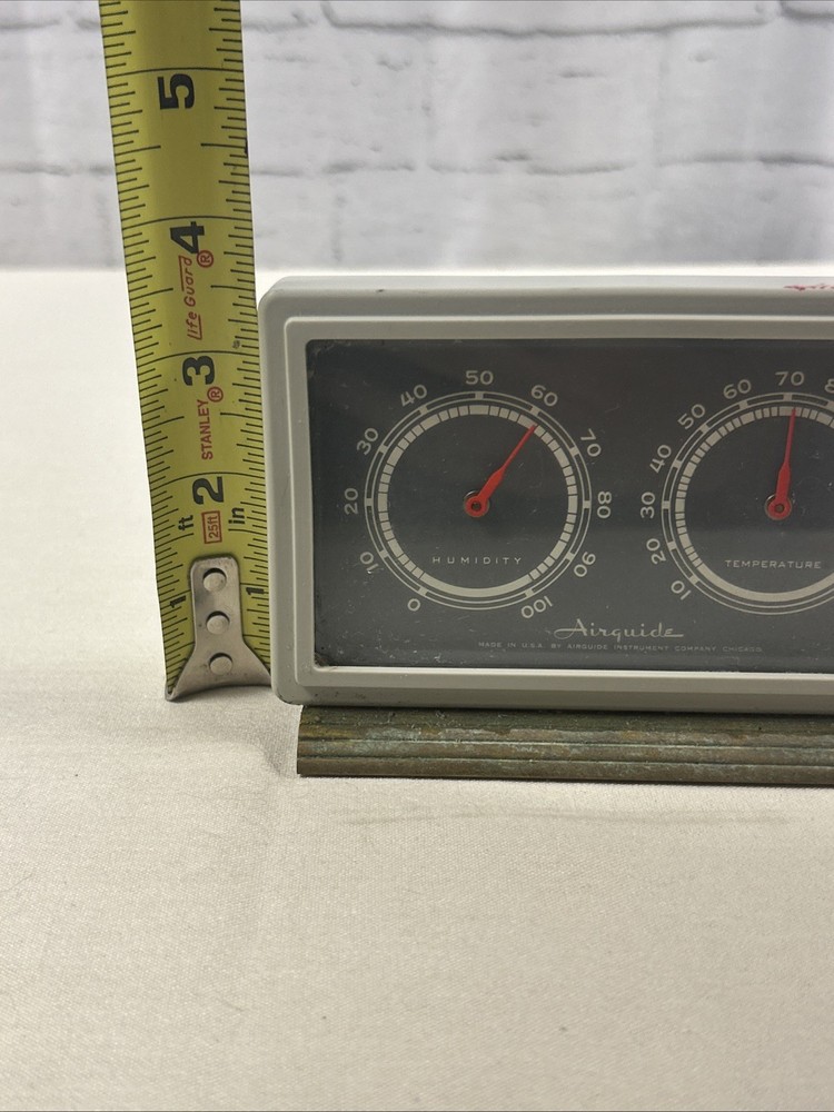 Vintage Airguide Temperature And Humidity