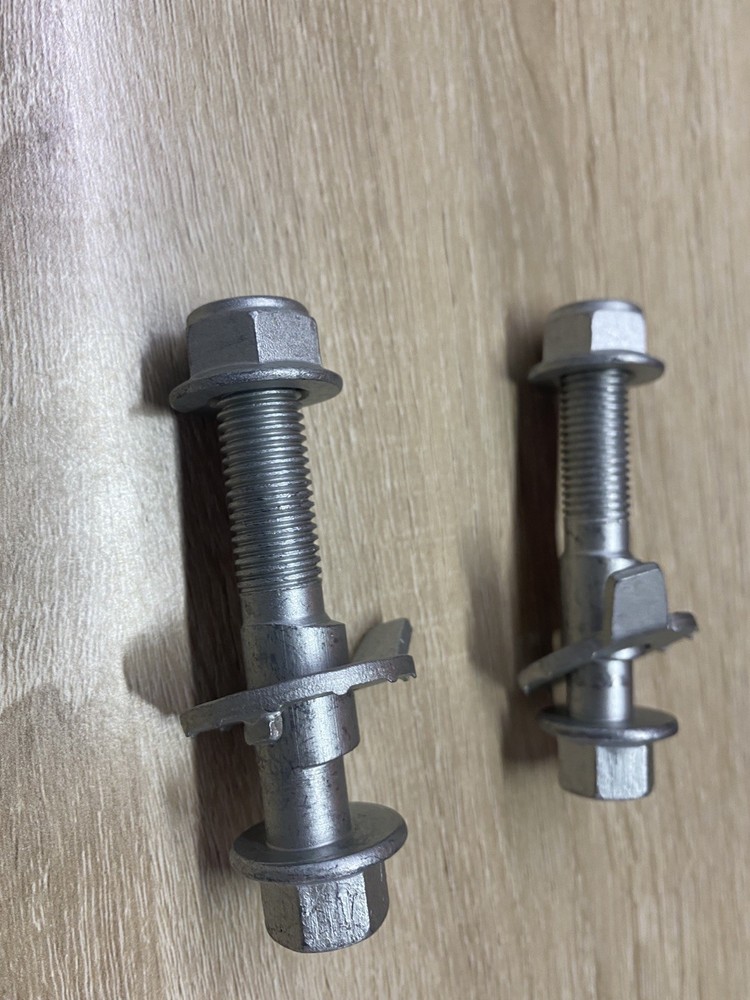 Alignment Camber Eccentric Bolt For Chevrolet 2015 Pair 14mm Front / Rear 2pcs