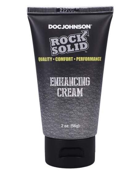 Doc Johnson Novelties Rock Solid 2 ounce Enhancing Cream, New