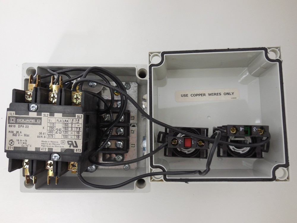 Insinkerator MS-5 Start Stop Assembly 5hp 3-phase 480V - Pre-Owned