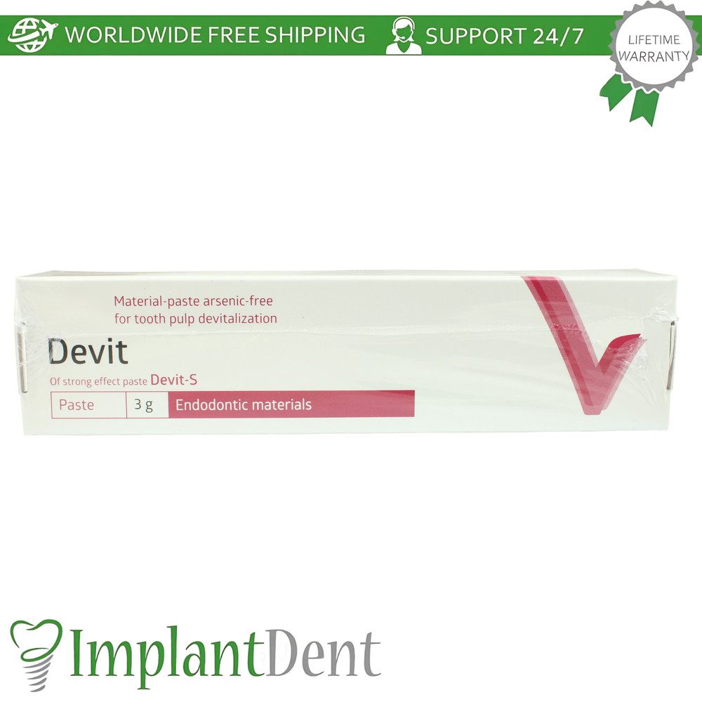 Dental Devit-S PuIp DevitaIization Paste Strong Effect Dough Texture 3g