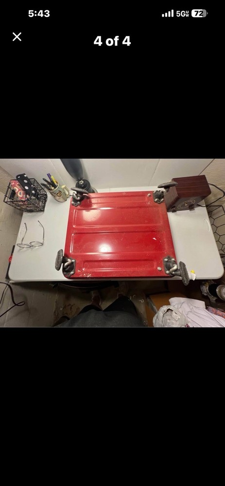 Vintage sitting Mechanics creeper