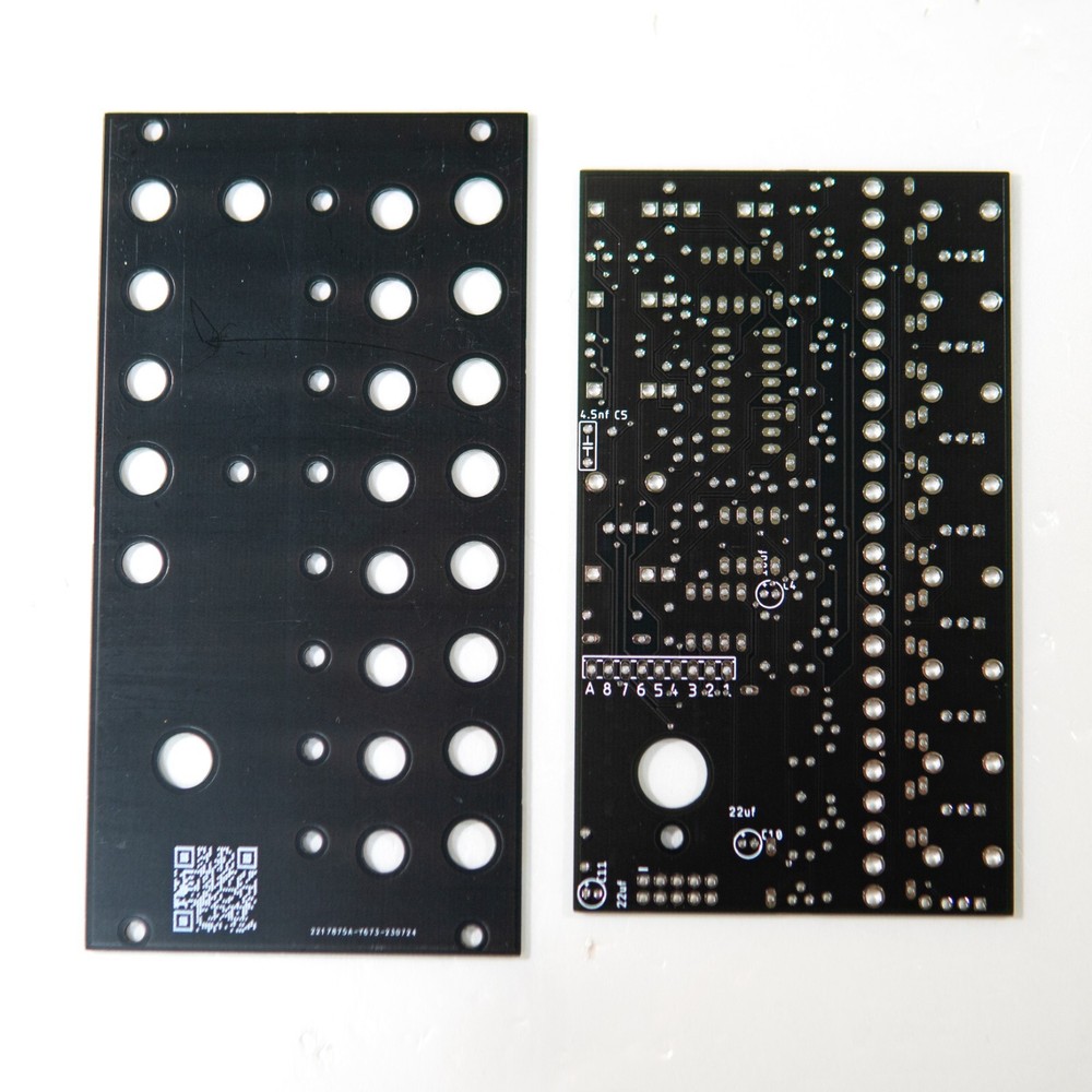 4017 Step Sequencer / Eurorack Synth / PCB & Front Panel / DIY CV/Gate Sequencer