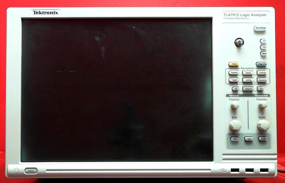 Tektronix TLA7012 Portable Logic Analyzer Mainframe
