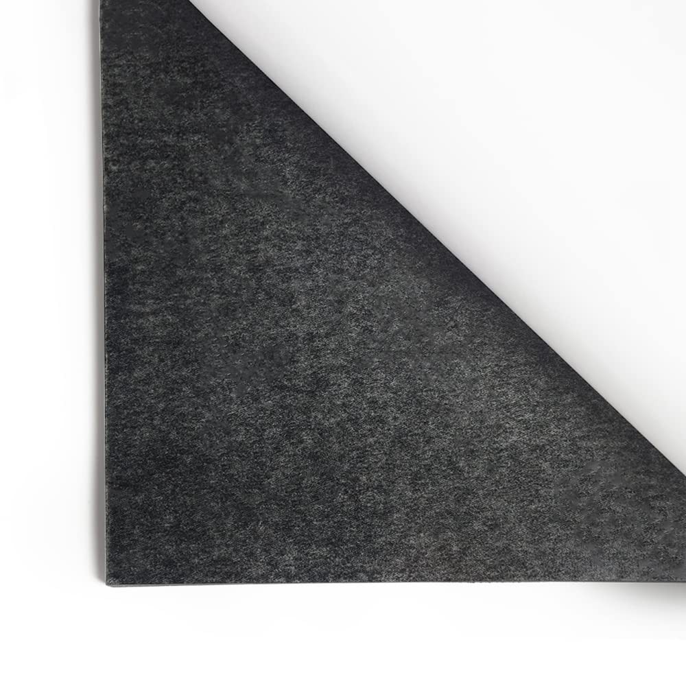 Adhesive Solid Rubber Sheets Padding 6" X 6" X 1/4(.250)", DIY Rubber Strips ...