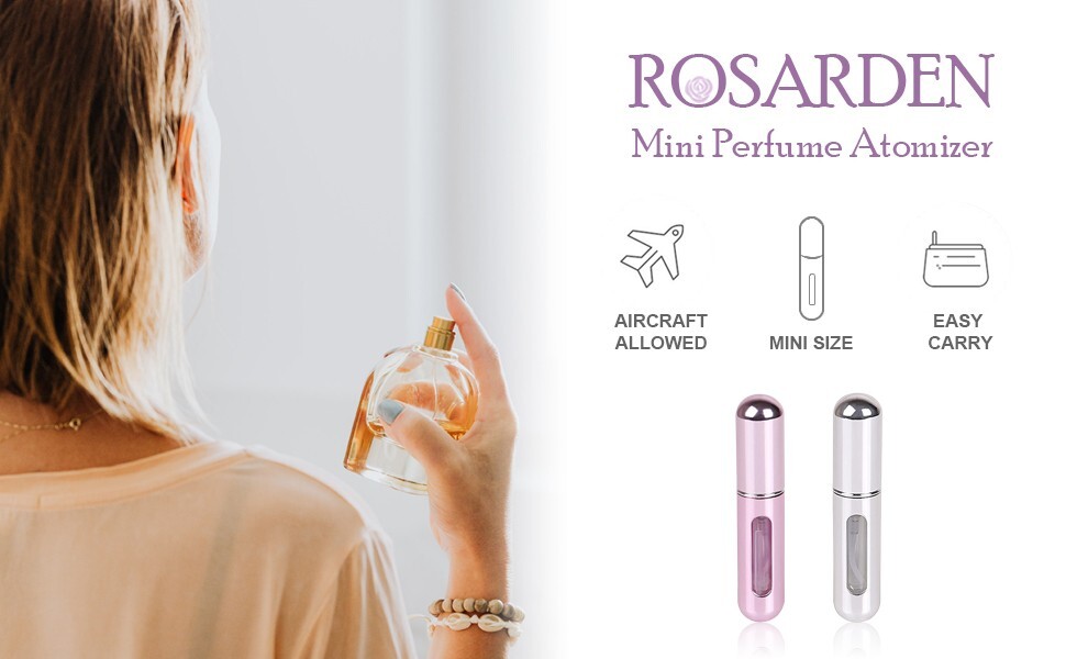 Travel Mini Perfume Refillable Atomizer Container, Portable , Travel Size , Scen
