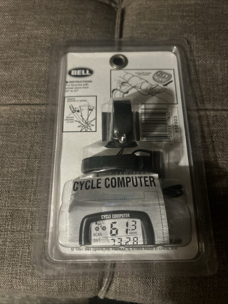 Bell Digital Bicycle Speedometer 8 Functions Wheel Size 20"- 27"