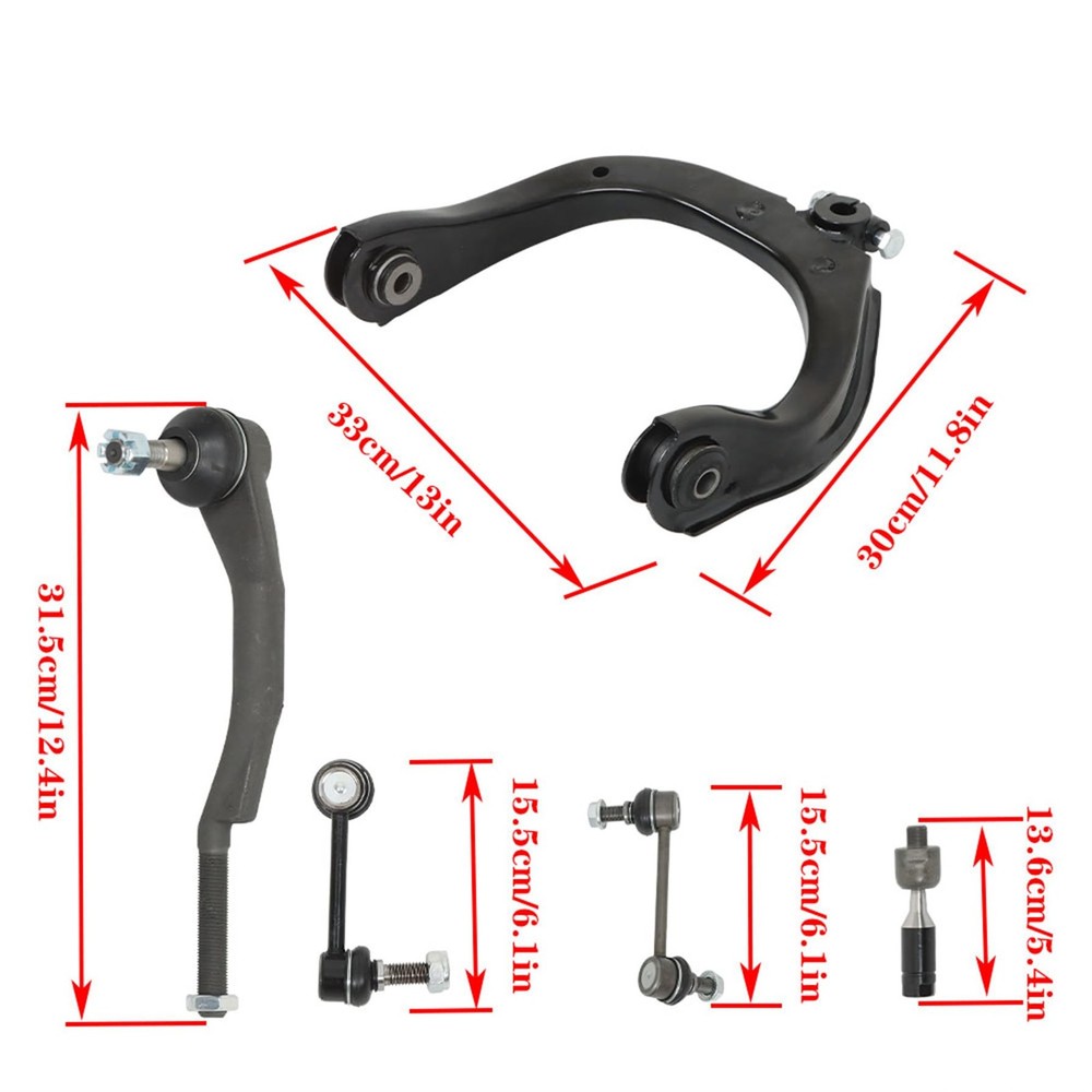 Front Upper Control Arms Kit for Trailblazer Envoy Bravada 2003-2009