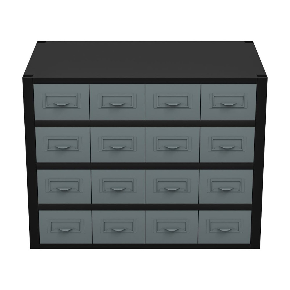 Sealey Modular Racking Mid Unit 16 Small Drawers Tool Storage 580mm