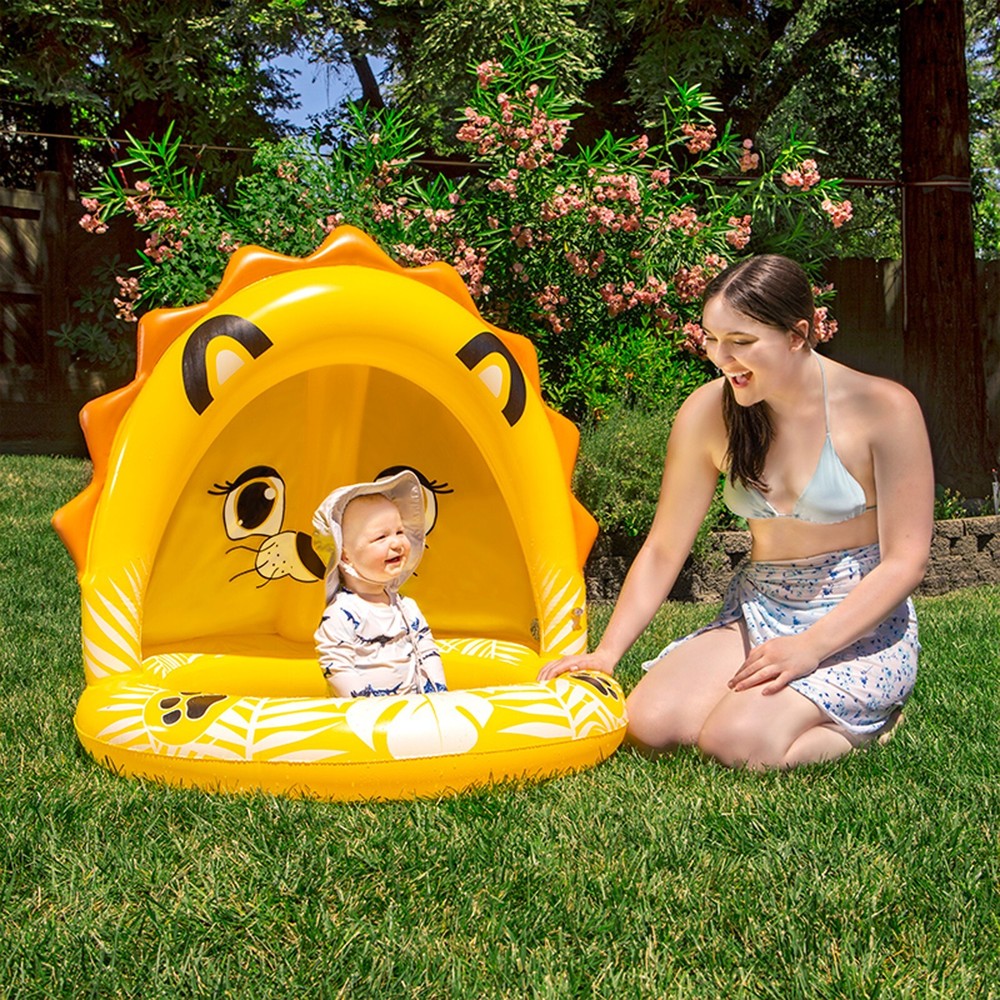 Poolmaster Baby Lion Inflatable Pool - 81607