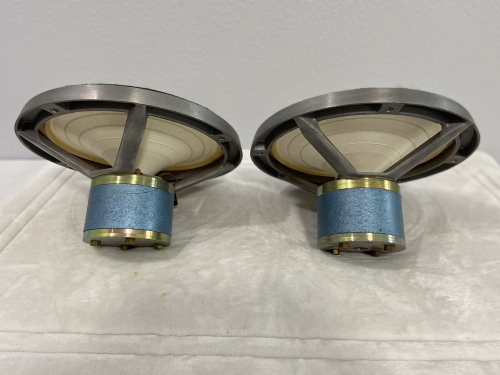 Pair HARTLEY - LUTH 220 MSG Pull Range ALNICO 10inch Speakers