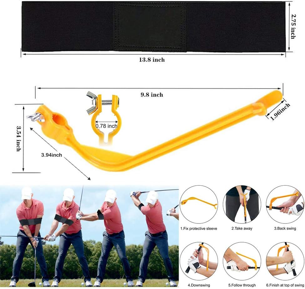 Hicocool 3-Piece Suit Golf Swing Training Aids