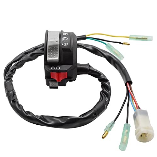 Handlebar Switch Control Start Stop Kill Headlight Button for Yamaha Breeze