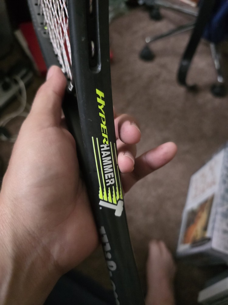 wilson hyper carbon 155 grams squash racquet