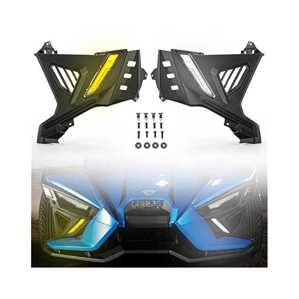 Slingshot Styling Upgrade, ABS Plastic Panel with Integrated LED Lights