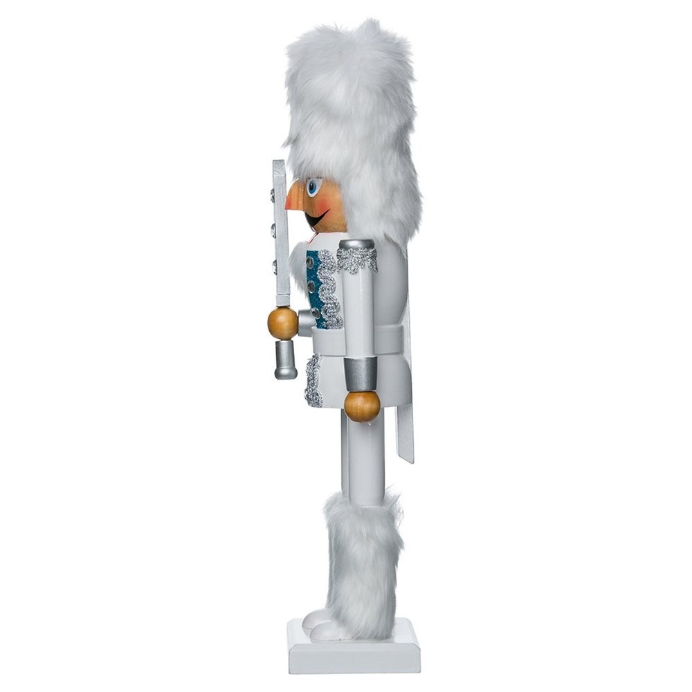 Kurt Adler Russian Nutcracker, 15-Inch, White