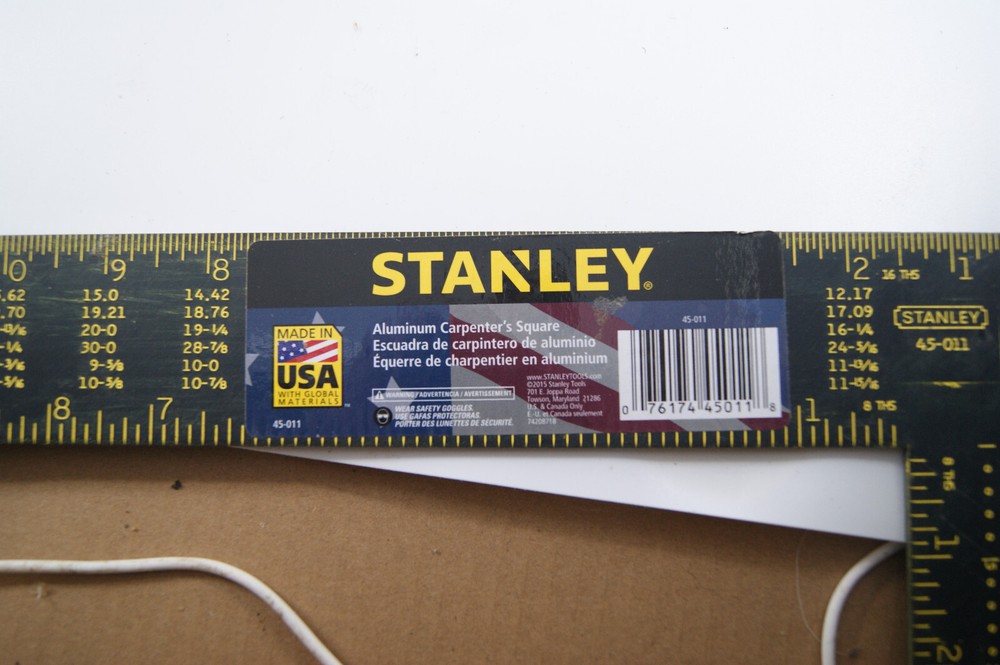 Stanley Rafter Square 45-011 24"x16"