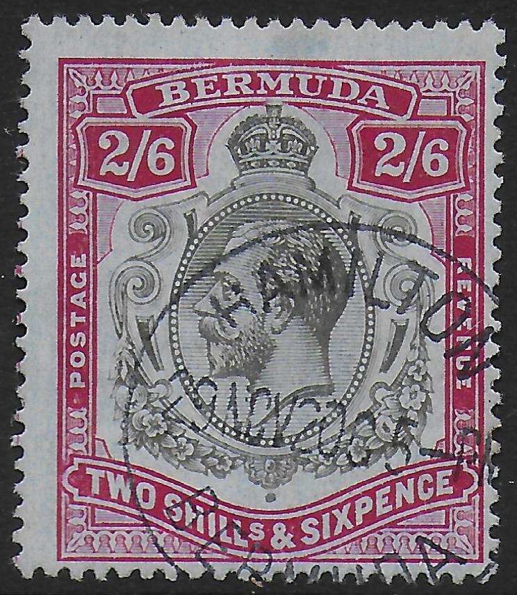Bermuda stamps 1918 SG 52 CANC VF