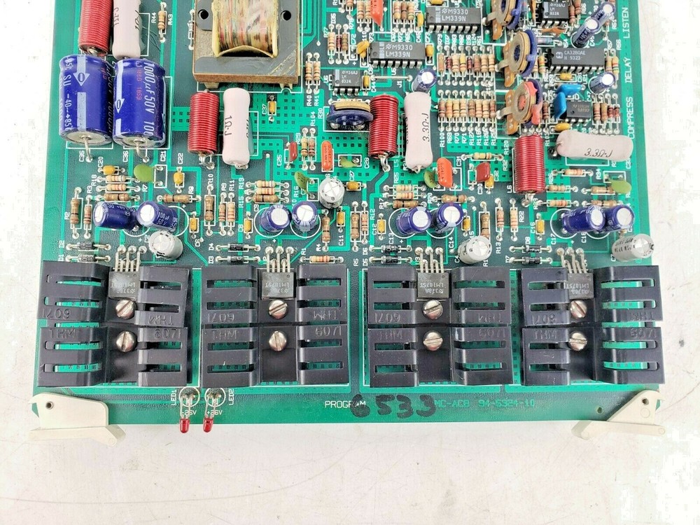 Bogen Multicom 2000 Analog Card MCACB Intercom System Used AS IS #10