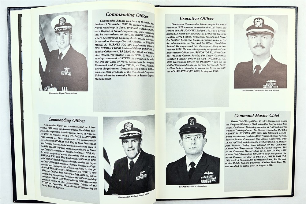 USS Stein (FF-1065) 1989 1990 Westpac Deployment Cruise Book