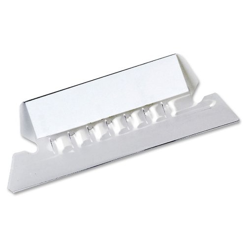 Esselte Pliable 1/5 Cut Plastic Tabs - Clear Tab (42CR)