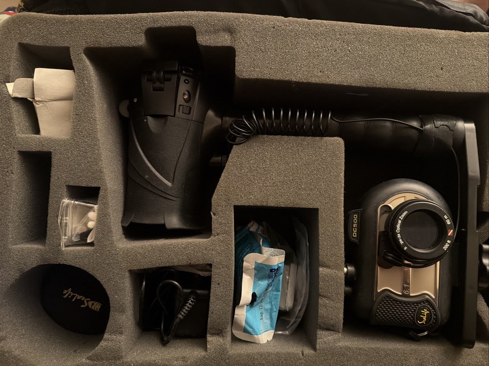 Sealife DC500 With Strobes No Camera